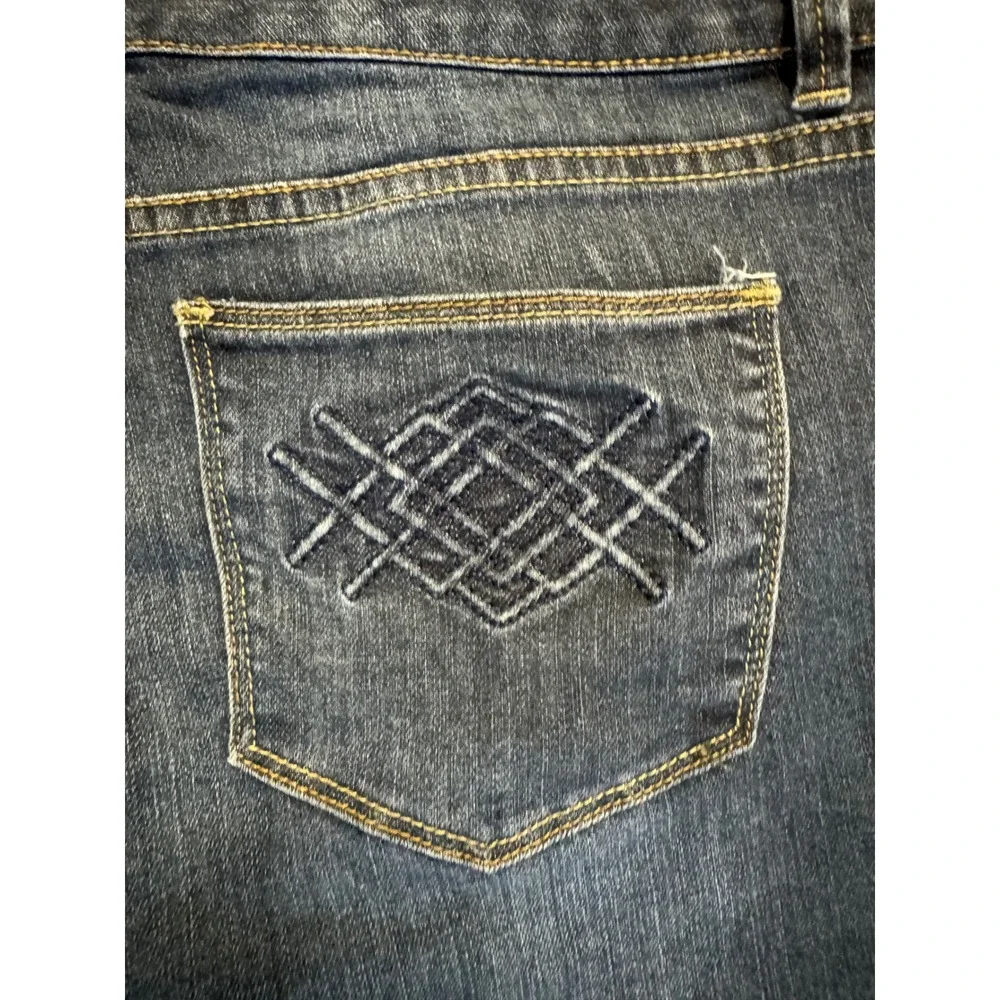 The Limited 678 Bootcut Jeans Womens 14R Dark Wash Y2K Denim Flared Leg